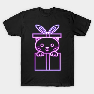 Cat Gift Neon T-Shirt